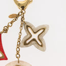 LOUIS VUITTON Bijoussac Ansolence Bag Charm Gold Tone M66884 LV Auth 150314-5