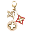 LOUIS VUITTON Bijoussac Ansolence Bag Charm Gold Tone M66884 LV Auth 150314-7