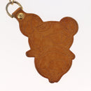 LOUIS VUITTON Takashi Murakami Porte Cles Panda Charm Leather M62637 Auth 150315-2
