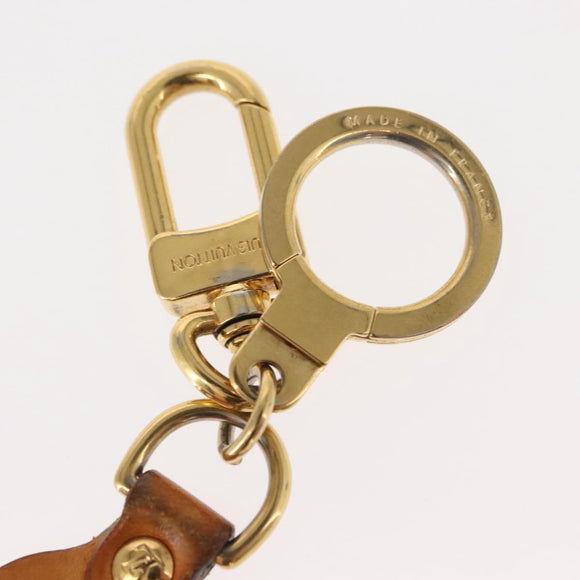 LOUIS VUITTON Takashi Murakami Porte Cles Panda Charm Leather M62637 Auth 150315