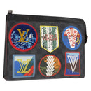 LOUIS VUITTON Damier Graphite Pochette Voyage MM Clutch Bag N60134 Auth 150316-1