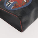 LOUIS VUITTON Damier Graphite Pochette Voyage MM Clutch Bag N60134 Auth 150316-15