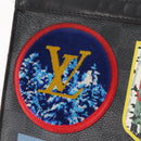 LOUIS VUITTON Damier Graphite Pochette Voyage MM Clutch Bag N60134 Auth 150316-17