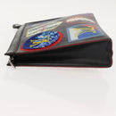 LOUIS VUITTON Damier Graphite Pochette Voyage MM Clutch Bag N60134 Auth 150316-4