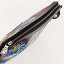 LOUIS VUITTON Damier Graphite Pochette Voyage MM Clutch Bag N60134 Auth 150316-5