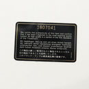 CHANEL Matelasse Double Turn Lock Chain Bag Lamb Skin 2way Navy CC Auth 150317SM-11