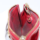 LOUIS VUITTON Vernis Pochette Cle NM Purse Rouge Grunadine M91737 LV Auth 150319-22