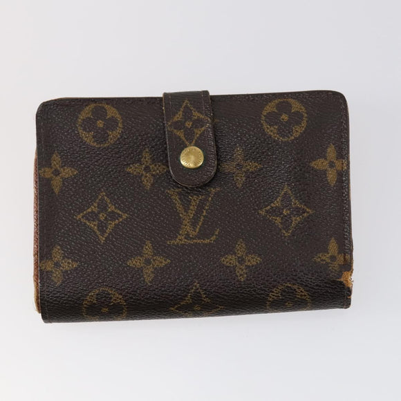 LOUIS VUITTON Monogram Epi Wallet 3 Set Black LV Auth 150323