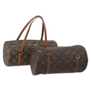 LOUIS VUITTON Monogram Shoulder Bag 2 Set LV Auth 150324-1