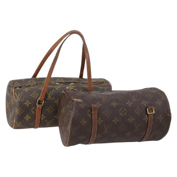 LOUIS VUITTON Monogram Shoulder Bag 2 Set LV Auth 150324