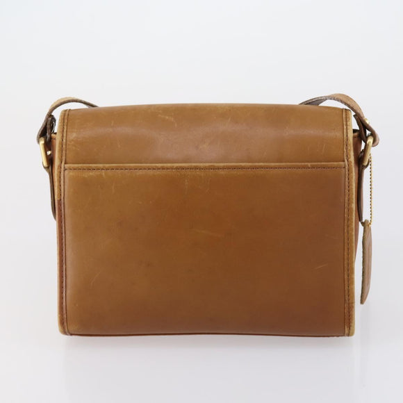 BURBERRY Nova Check Hand Bag Nylon Leather 2 Set Beige Brown Auth 150325