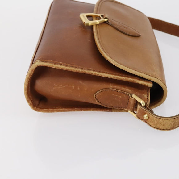 BURBERRY Nova Check Hand Bag Nylon Leather 2 Set Beige Brown Auth 150325