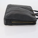 LOUIS VUITTON Epi Porte Documents Voyage Bag 2 Set Black Blue LV Auth 150326-4