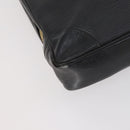 LOUIS VUITTON Epi Porte Documents Voyage Bag 2 Set Black Blue LV Auth 150326-8