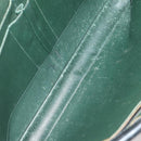 LOUIS VUITTON Epi Porte Documents Voyage Bag 2 Set Black Blue LV Auth 150326-9