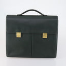 LOUIS VUITTON Taiga Business Bag 2 Set Green Bordeaux LV Auth 150327-10
