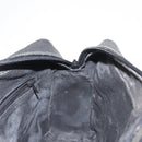 GUCCI GG Supreme Web Sherry Line Bag PVC Black Gold 119 02 088 Auth 150341-20