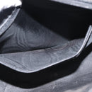 GUCCI GG Supreme Web Sherry Line Bag PVC Black Gold 119 02 088 Auth 150341-11