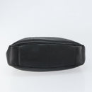 GUCCI Bamboo Hand Bag Leather Black Gold 001 0166 1638 Auth 150344-5