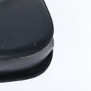 Salvatore Ferragamo Gancini Shoulder Bag Leather Navy Gold Auth 150345-13