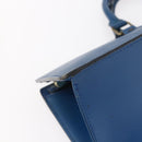 LOUIS VUITTON Epi Sac Triangle Hand Bag Blue M52095 LV Auth 150353-8