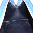 LOUIS VUITTON Epi Sac Triangle Hand Bag Blue M52095 LV Auth 150353-19