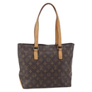 LOUIS VUITTON Monogram Cabas Piano Tote Bag M51148 LV Auth 150360-1