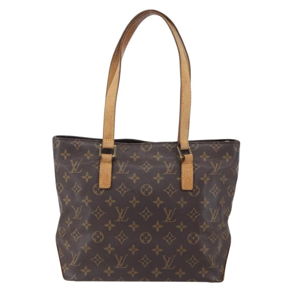 LOUIS VUITTON Monogram Cabas Piano Tote Bag M51148 LV Auth 150360