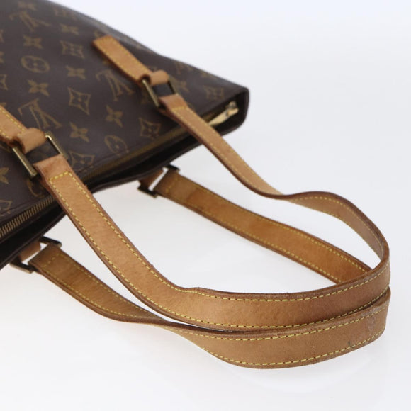 LOUIS VUITTON Monogram Cabas Piano Tote Bag M51148 LV Auth 150360
