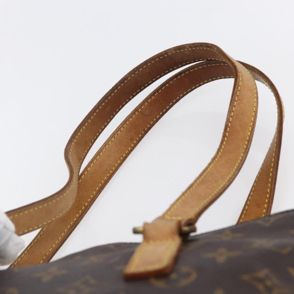LOUIS VUITTON Monogram Cabas Piano Tote Bag M51148 LV Auth 150360