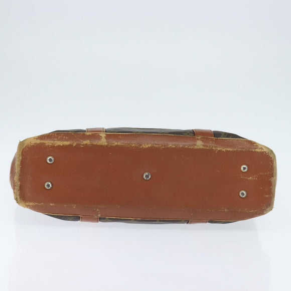 LOUIS VUITTON Monogram Sac Weekend PM Hand Bag M42425 LV Auth 150361