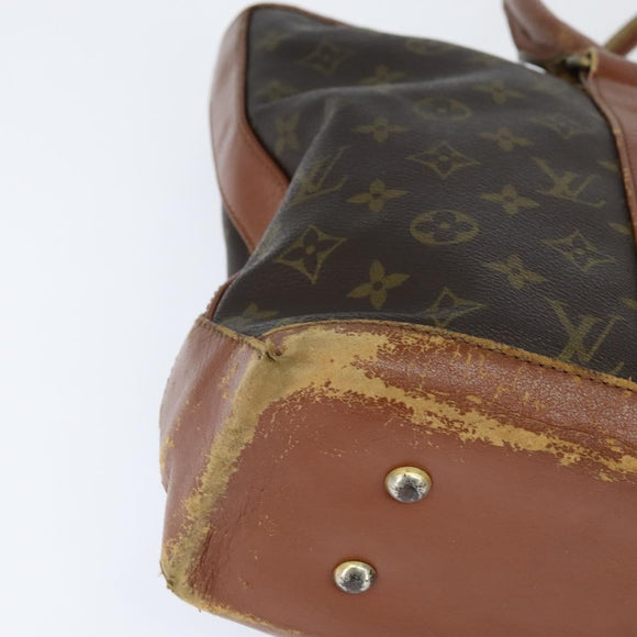 LOUIS VUITTON Monogram Sac Weekend PM Hand Bag M42425 LV Auth 150361