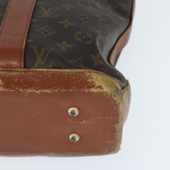 LOUIS VUITTON Monogram Sac Weekend PM Hand Bag M42425 LV Auth 150361