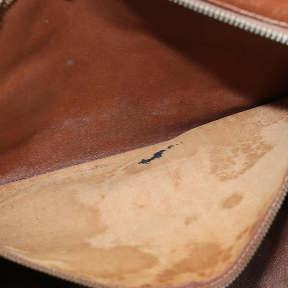 LOUIS VUITTON Monogram Sac Weekend PM Hand Bag M42425 LV Auth 150361