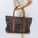LOUIS VUITTON Monogram Sac Weekend PM Hand Bag M42425 LV Auth 150361-22