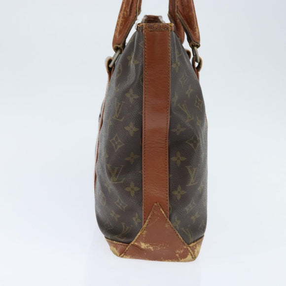 LOUIS VUITTON Monogram Sac Weekend PM Hand Bag M42425 LV Auth 150361