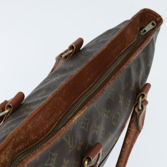 LOUIS VUITTON Monogram Sac Weekend PM Hand Bag M42425 LV Auth 150361