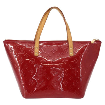 LOUIS VUITTON Monogram Vernis Bellevue PM Bag Pomme D'amour M93583 Auth 150365 - 0