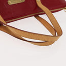 LOUIS VUITTON Monogram Vernis Bellevue PM Bag Pomme D'amour M93583 Auth 150365-7