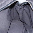 HERMES Her Line PM Hand Bag Canvas Gray Auth 150368-16