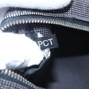 HERMES Her Line PM Hand Bag Canvas Gray Auth 150368-19