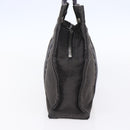 HERMES Her Line PM Hand Bag Canvas Gray Auth 150368-4