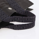 HERMES Her Line PM Hand Bag Canvas Gray Auth 150368-7