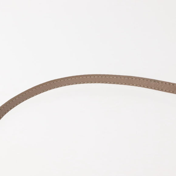 Chloe Lily Shoulder Bag Leather 2way Purple Gold Auth 150370