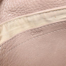 Chloe Lily Shoulder Bag Leather 2way Purple Gold Auth 150370-18