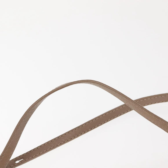 Chloe Lily Shoulder Bag Leather 2way Purple Gold Auth 150370