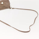 Chloe Lily Shoulder Bag Leather 2way Purple Gold Auth 150370-9