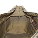 FENDI Zucca Canvas Hand Bag 2way Black Brown Auth 150372-26