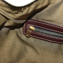 FENDI Zucca Canvas Hand Bag 2way Black Brown Auth 150372-27