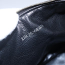 FENDI Zucca Canvas Vanity Hand Bag Black Brown Auth 150373-15